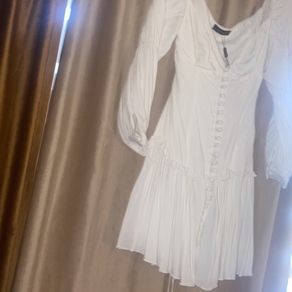 Perfect summary White Dress “Romance” Nonna Colecftion Dubai Mall NWT - Picture 15 of 17